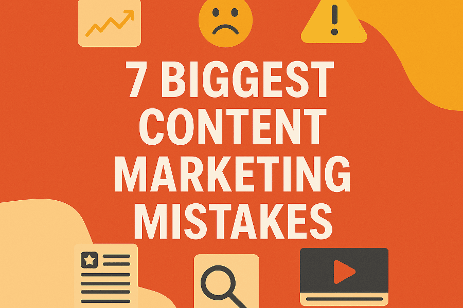 Avoid 7 common content marketing mistakes
